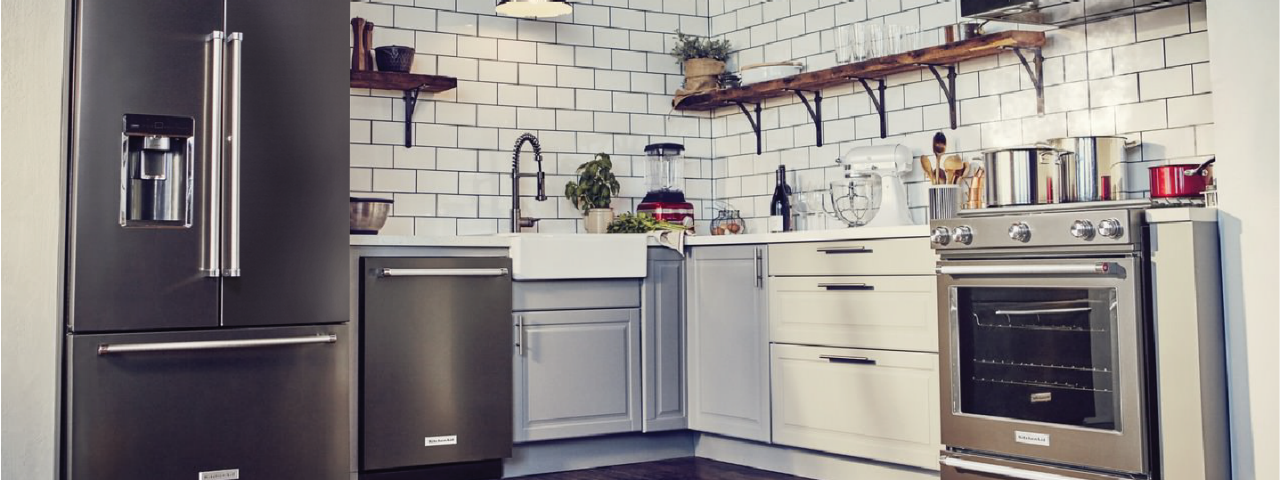 Browse KitchenAid's premium line of major appliances Browse KitchenAid's premium line of major appliances