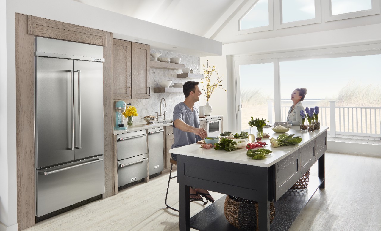 Kitchenaid undercounter deals beverage center