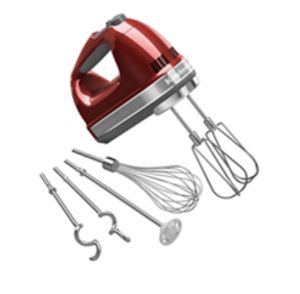 9 SPEED EXCLUSIVE HAND MIXER CANDY APPLE